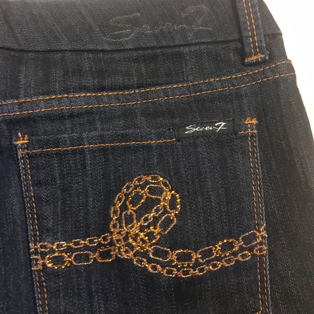 Seven7 Studio Blue Jeans Bootcut Size 8